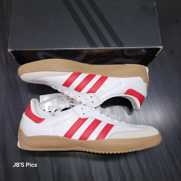 Adidas Samba OG PUIG Men's Shoes White Scarlet Red Gum JQ5865 BRAND NEW IN BOX - Picture 14 of 16